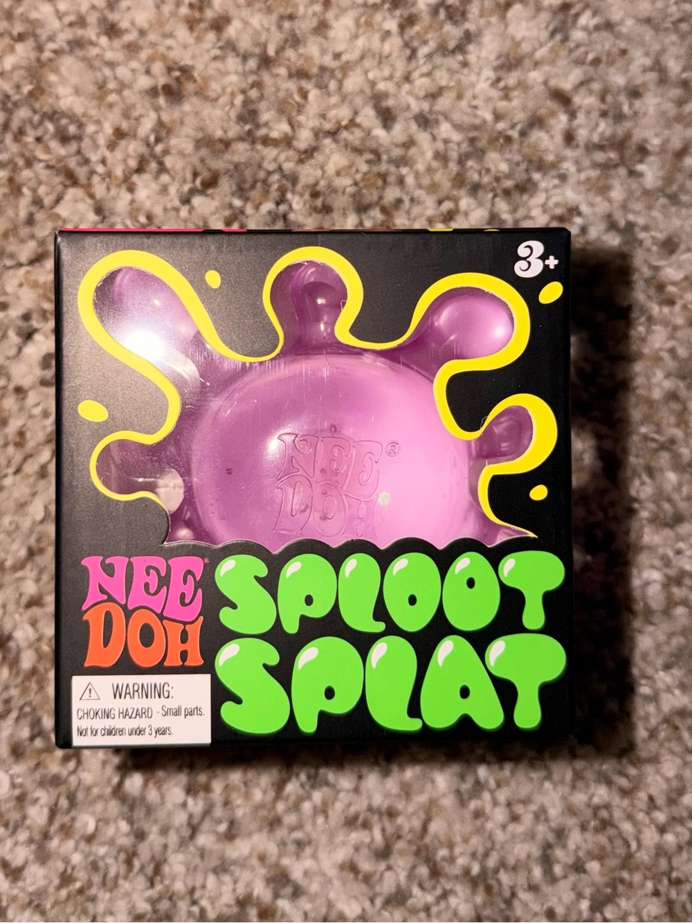 Nee Doh Sploot Splat Toy - Purple
